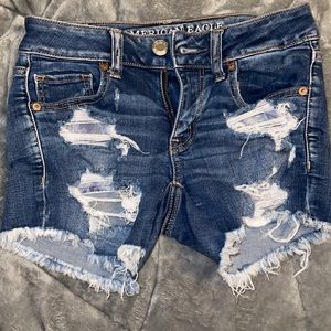Size 2 American eagle jean shorts